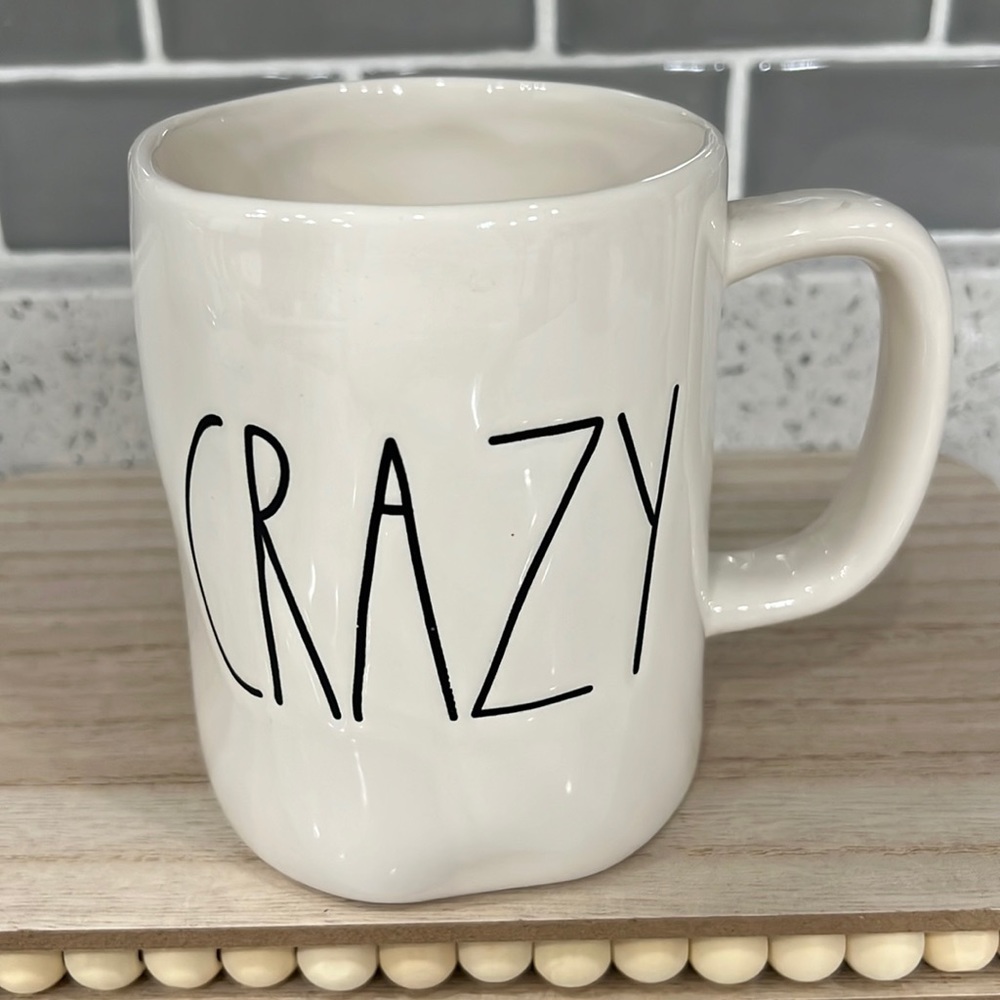 New Rae Dunn CRAZY Coffee Mug